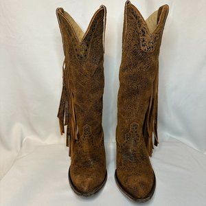 Idyllwind Fringe Boots - Like New!